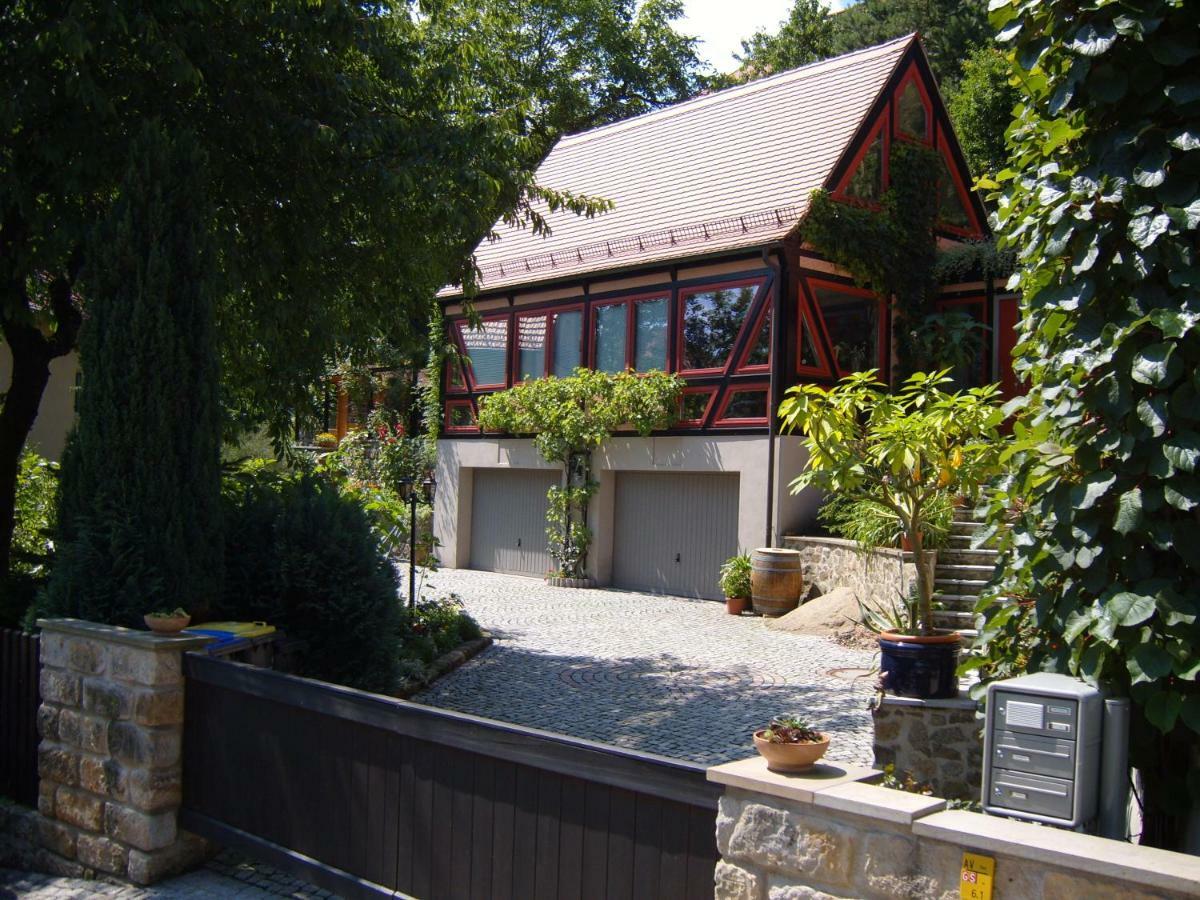 Villa Winzerhaus Rissweg 15 Dresda Esterno foto